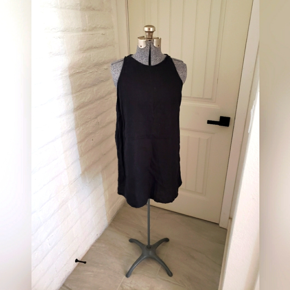 GUC Systemaction Linen Sleeveless Mini Dress/Tunic